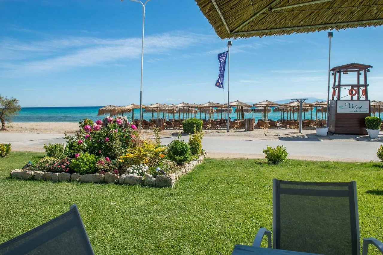 Georgalas Sun Beach Rooms location